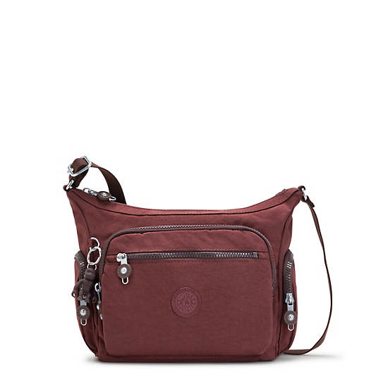 Kipling Gabbie Small Crossbody Táska Piros Szürke | HU 1135UZ